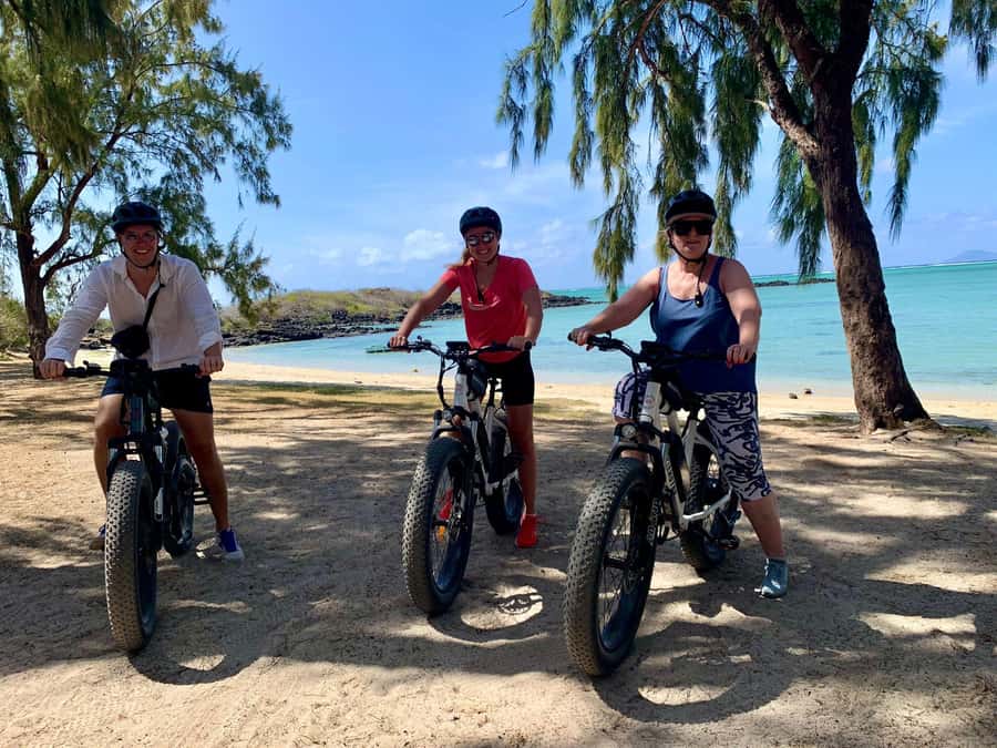 Authentic North East Coast E-bike Guided Tour - Cap Malheureux begins the morning with sea views