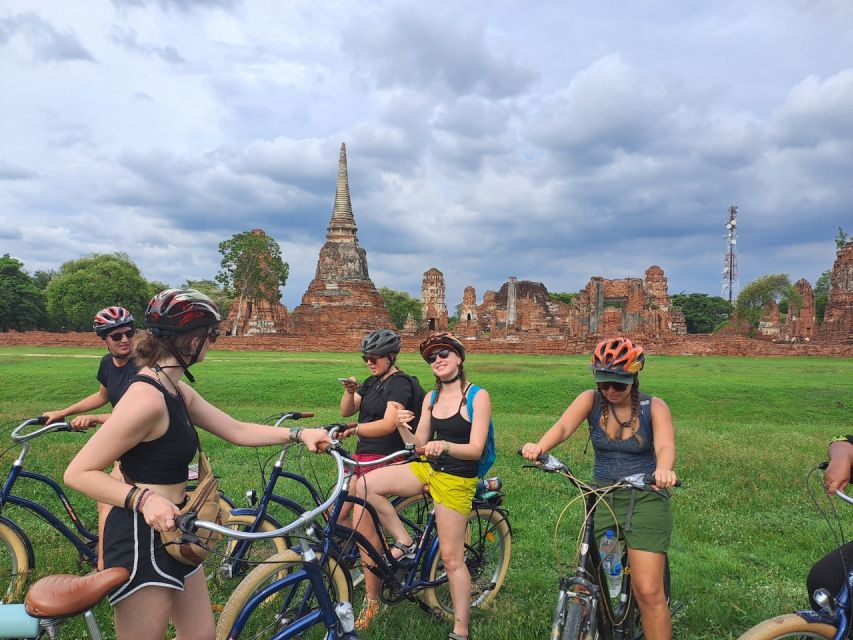 Ayutthaya City and Historical Park Bike Tour - Local lanes, roti sai mai, and everyday Ayutthaya