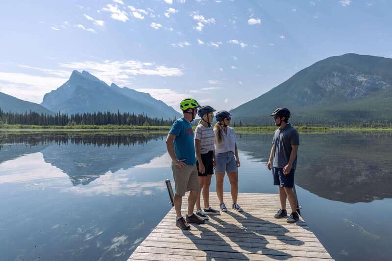 Banff: Mountain Lakeside Guided E-Bike Tour - Guides, group size, and the human side