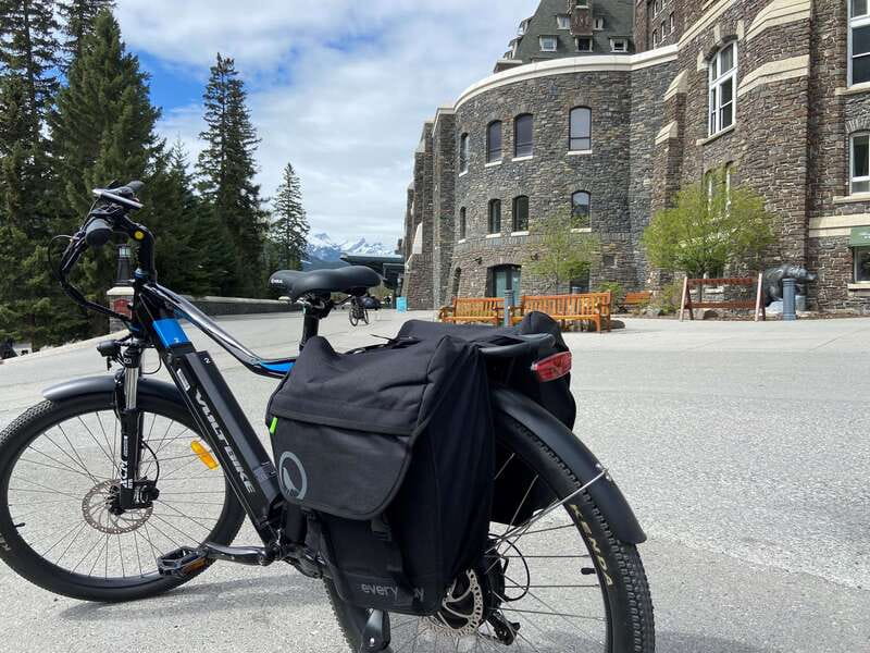 Banff Townsite: E-Bike Explorer - The e-bike makes 16 kilometres manageable