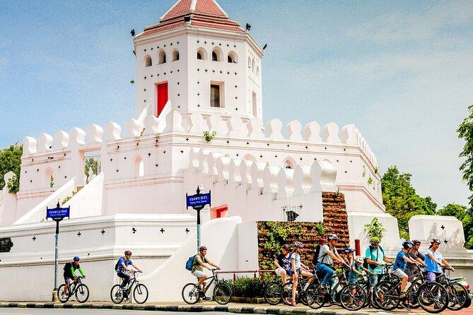 Bangkok: Backstreets and Temple Historic Bike Tour - The Giant Swing and the ride home