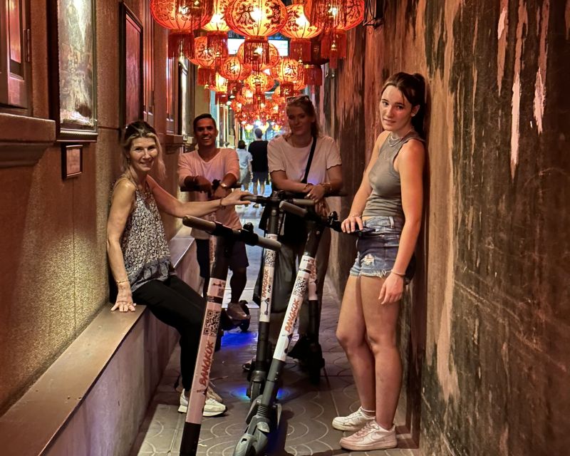 Bangkok By Night by Electric Scooter &/or Bike - Wat Ratchanatdaram, Wat Suthat, and the Giant Swing