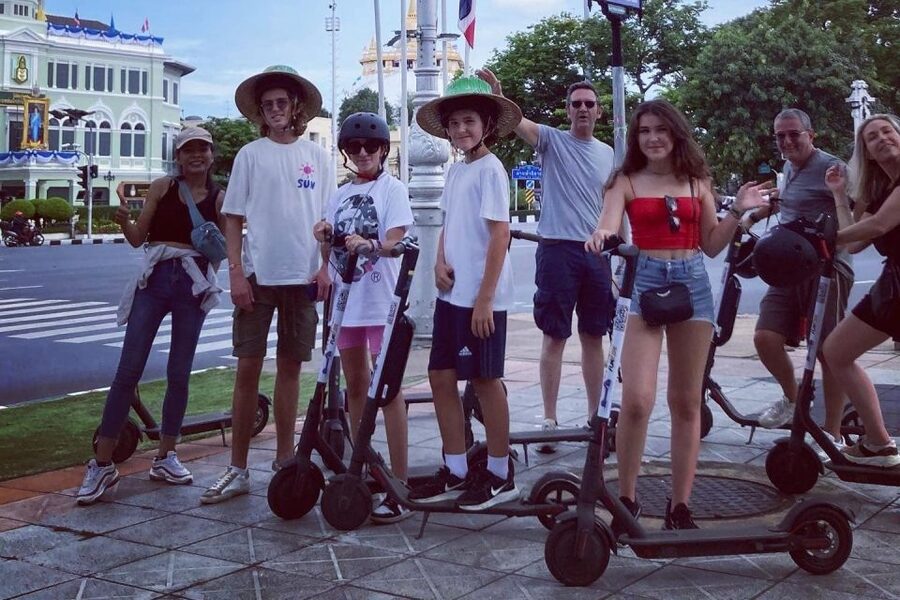Bangkok : Old City Guided E-Scooter &/or Bike Tour - Safety, equipment, and comfort