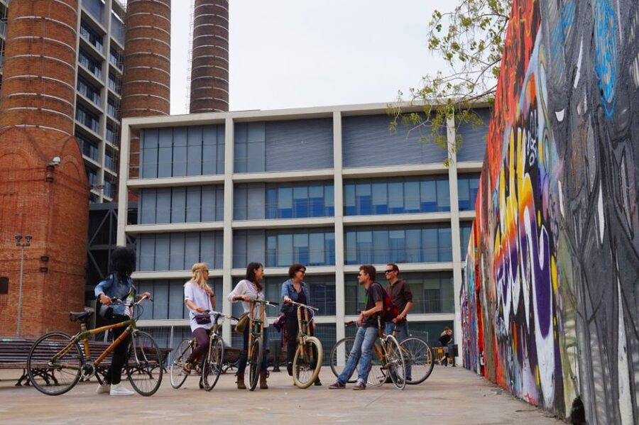 Barcelona: 3.5-Hour Street Art Tour by Bamboo Bike - Reading the stencils, murals, and spray paint