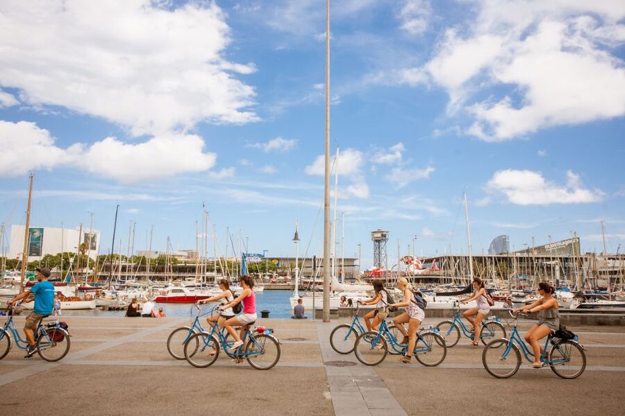 Barcelona Beach 3-Hour Bike Tour - The Olympic Village and Ciutadella Park