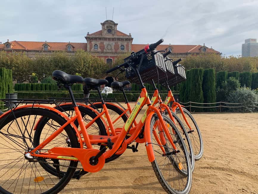 Barcelona Bike Tour: Iconic Sights & Hidden Spots - Arc de Triomf and Cascada Monumental