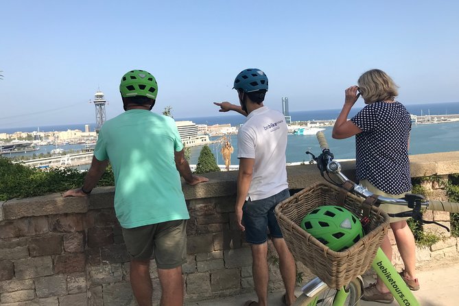 Barcelona E-Bike Guided Tour with Montjuic Hill - Olympic Ring and the National Palace