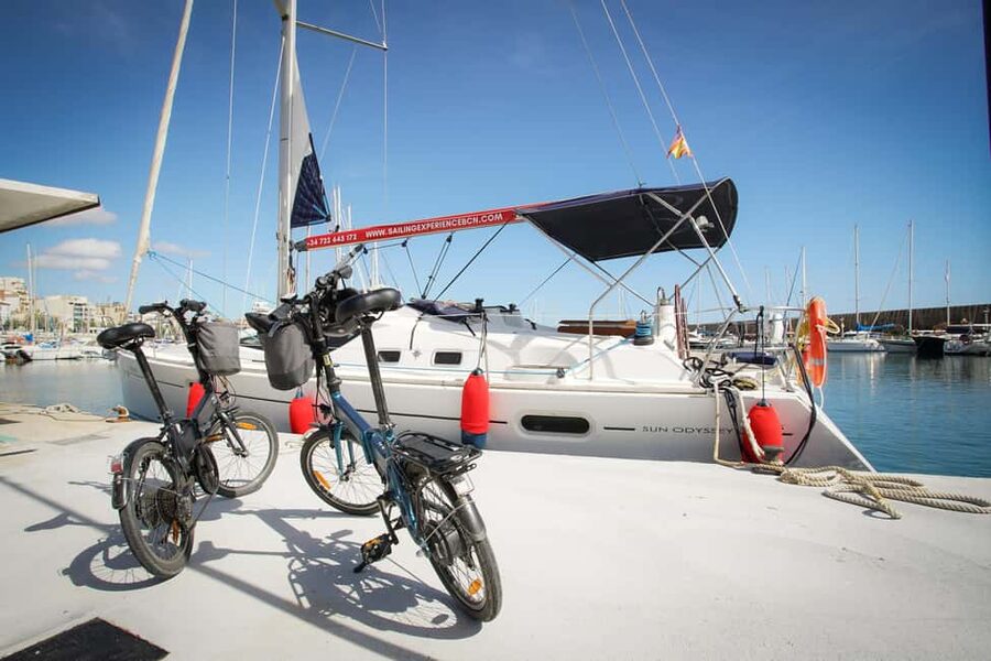 Barcelona: E-Bike, Montjuic Cable Car,and Sailing Experience - From the zoo to Estació de França