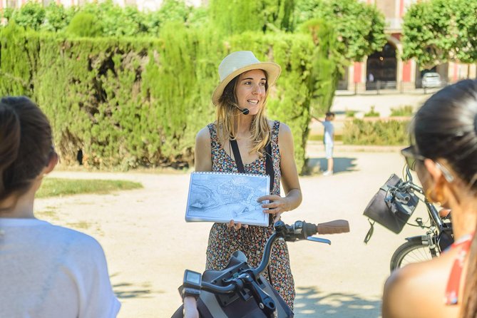 Barcelona E-Bike Small Group Tour with Tapas & Wine Tasting - Tapas, cava, and wine after the bicycles