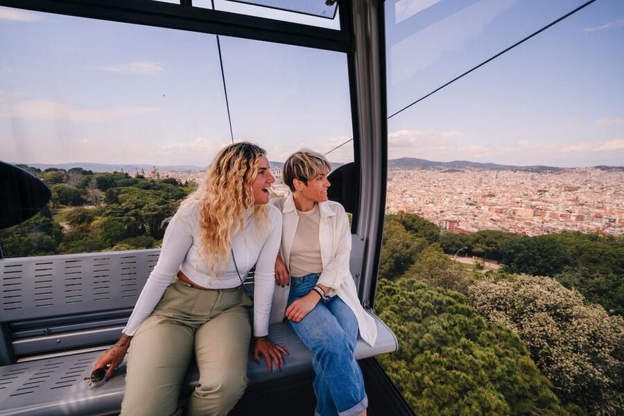 Barcelona: E-Bike Tour with Montjuic Cable Car & Boat Ride - Seeing Barcelona From the Water