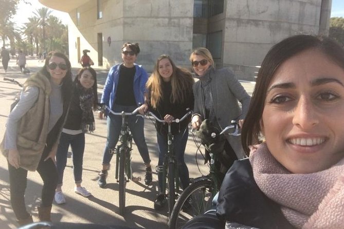 Barcelona Evening Small Group Bike Tour with Cava | with Private Option - Cava, tapas, and the social side of the tour