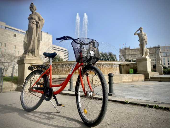Barcelona: Full-Day Bike/E-Bike Rental with Helmet and Lock - Barceloneta, beaches, and a break by the sea