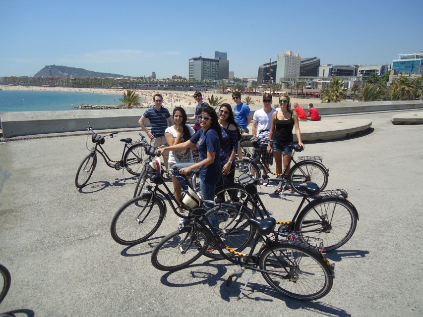 Barcelona Highlights Bike Tour: Cycle along the beach! - Passeig de Gràcia and Gaudí’s great façades