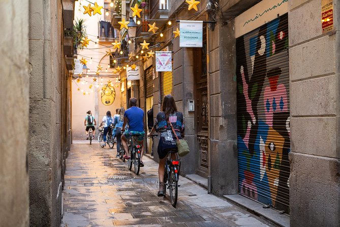 Barcelona Off the Beaten Track Bike Tour - Starting beside the marina and getting comfortable on the bike