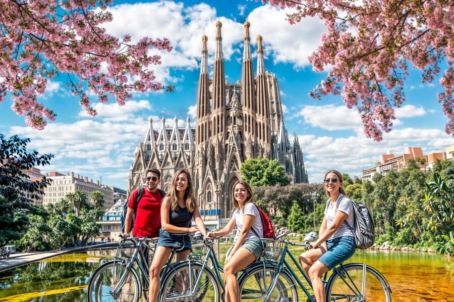 Barcelona: Private Bike/eBike Tour & Sagrada Familia Tickets - What $146 buys you