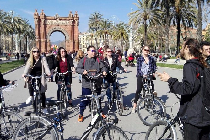 Barcelona Private Bike Tour - Starting at Arc de Triomf and entering the Old Quarter