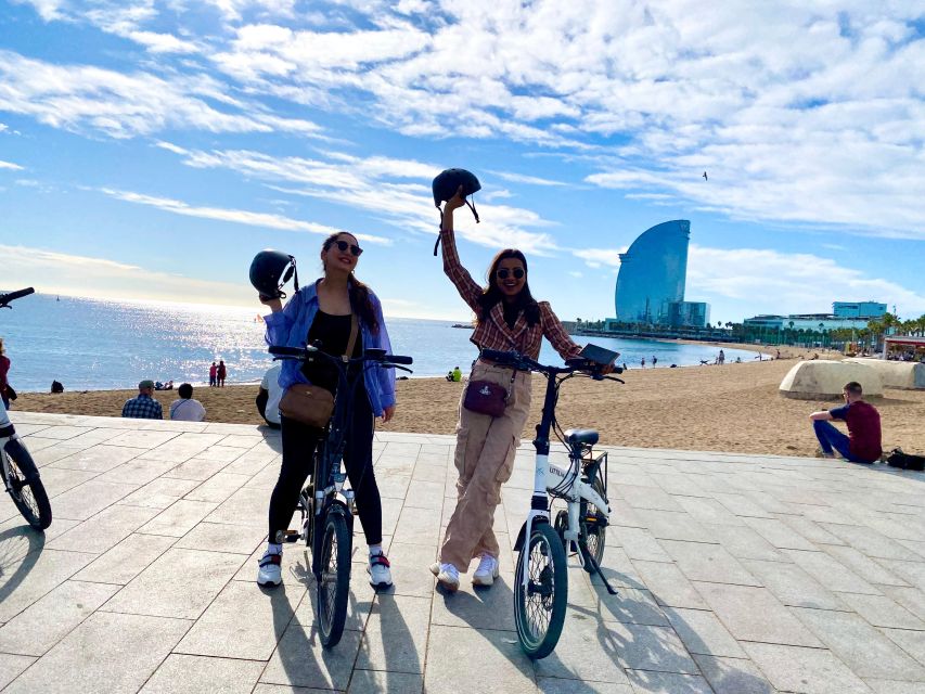 Barcelona: Sagrada Familia Electric Scooter or Bike Tour - The Sagrada Família from the outside
