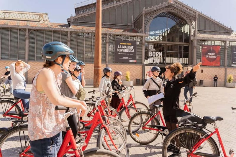 Barcelona: Sagrada Familia or City Tour by Bike or eBike - Start in La Ribera and enter Barcelona’s old center