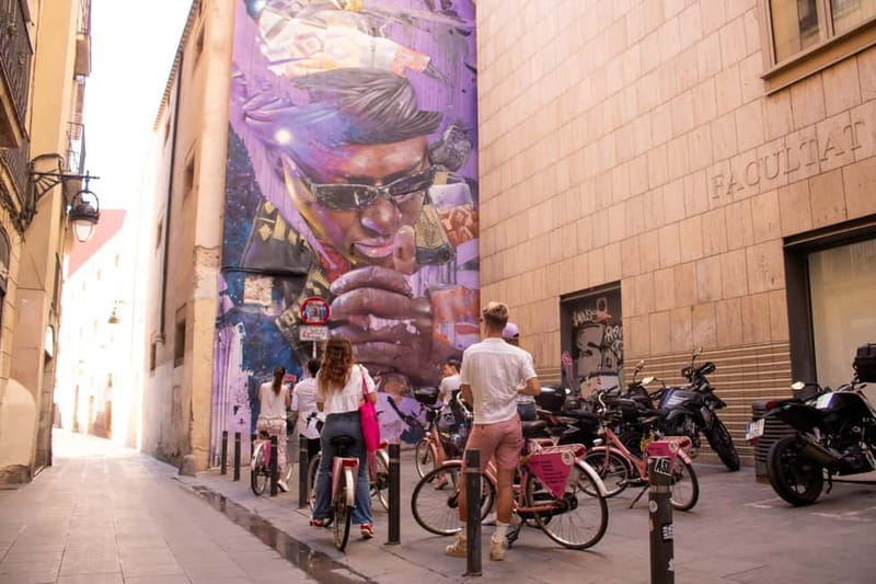 Barcelona | StreetArt Bike Tour Moco Museum - Paral·lel, the Arnau theater, and public art in motion