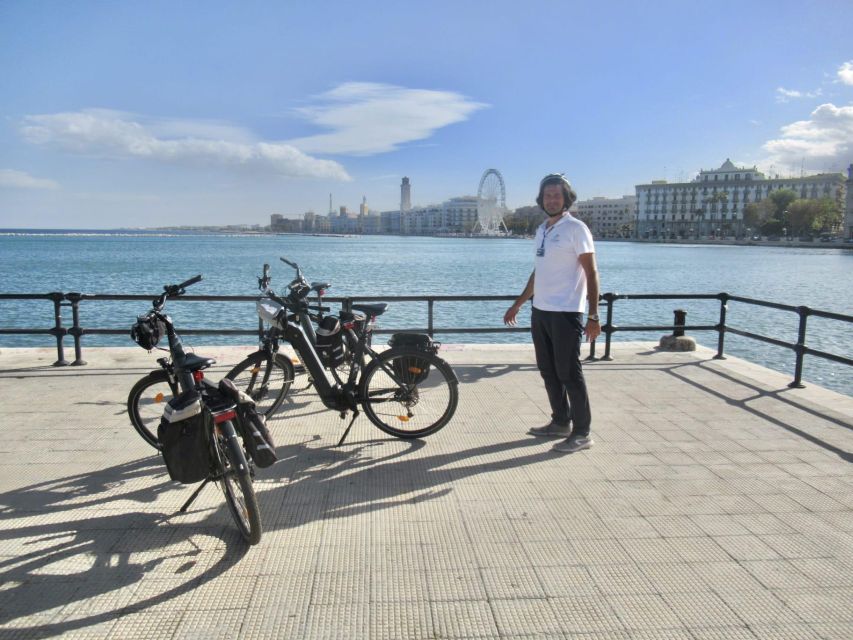 Bari: Guided e-bike tour of seafront & old town - Starting beside the water at Piazzale Cristoforo Colombo