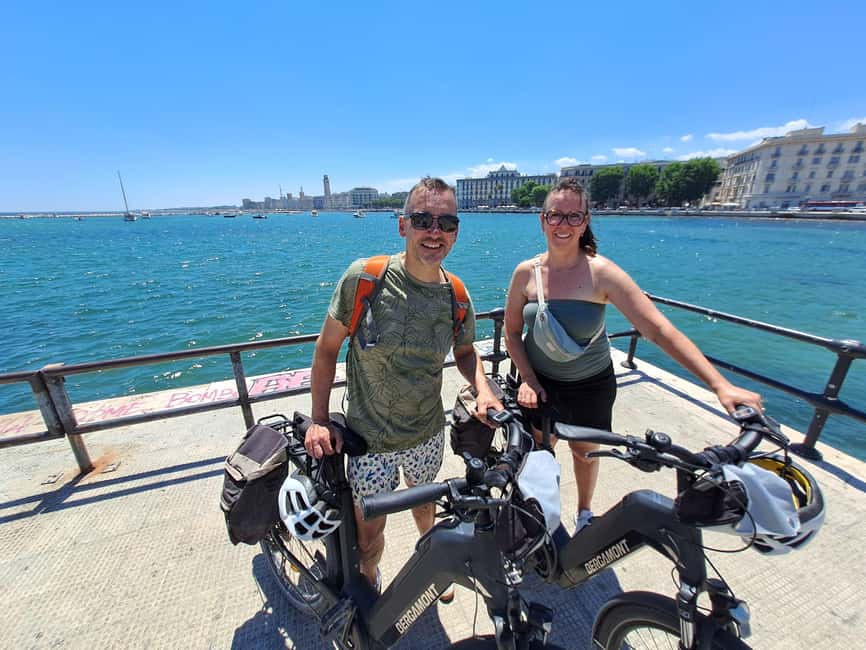 Bari: Guided e-bike tour of seafront & old town - Bari’s seafront gives you room to breathe