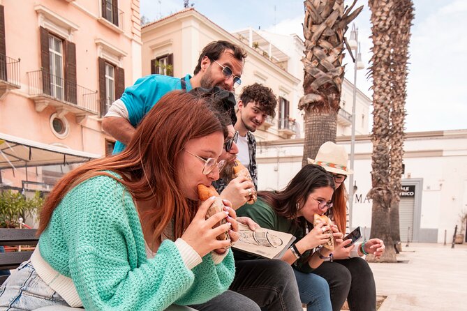 Bari Street Food Bike Tour - Piazza Mercantile, where Bari meets for coffee and conversation