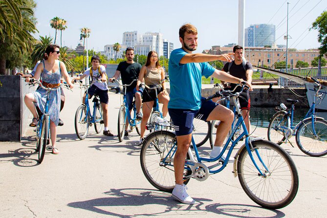 Beach Bike Tour Barcelona - Barceloneta and the first true beach stretch
