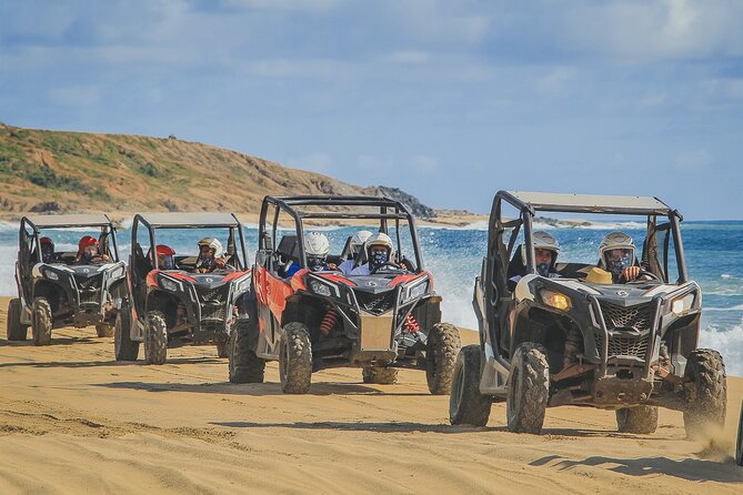 Beach UTV and Sky Bike Combo in Cabo - Who will enjoy this most