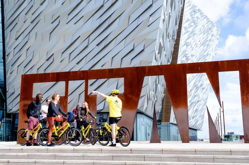 Belfast: City Highlights Bike Tour - The Titanic Quarter and the Slipways