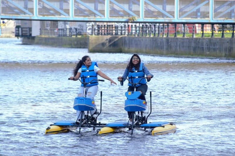 Belfast: River Lagan Hydrobike Tour - The first 30 minutes, Belfast from water level