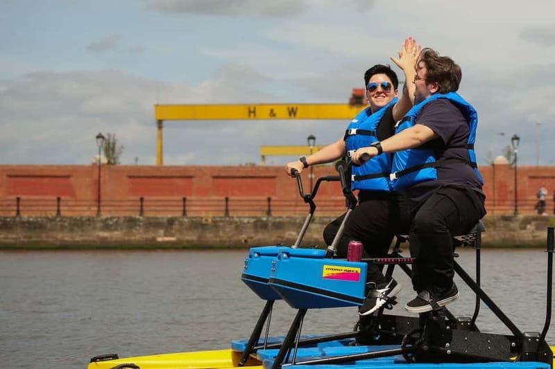 Belfast: River Lagan Hydrobike Tour - Starting beside Waterfront Hall