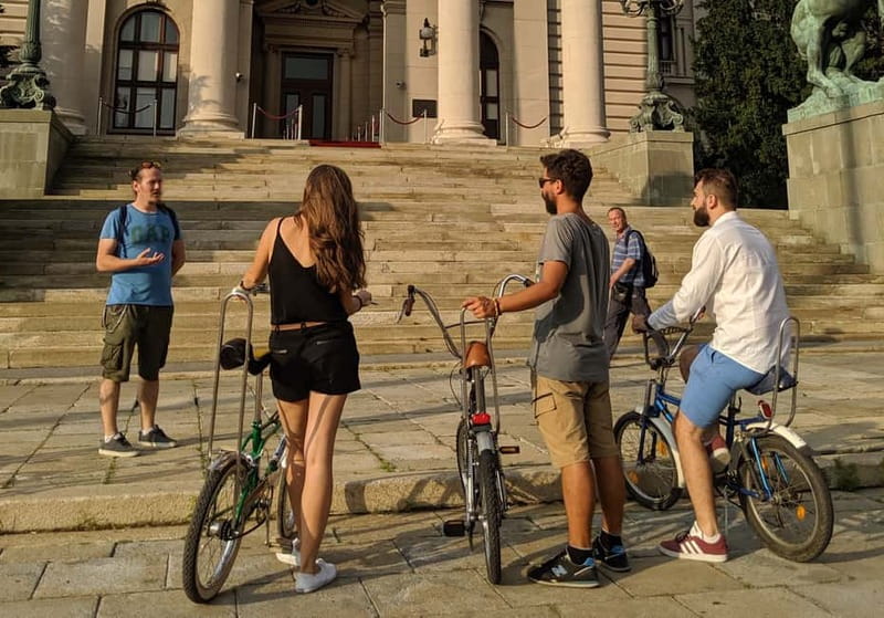 Belgrade Bike tour - Student Park and the old streets of Dorćol
