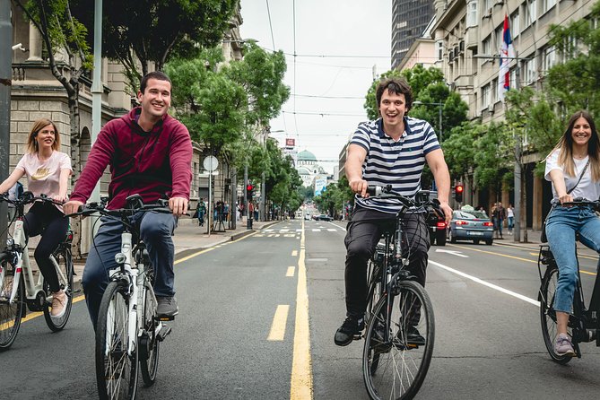 Belgrade E-Bike Tour: Power Glide! - Parliament, St. Mark’s, and Tasmajdan Park