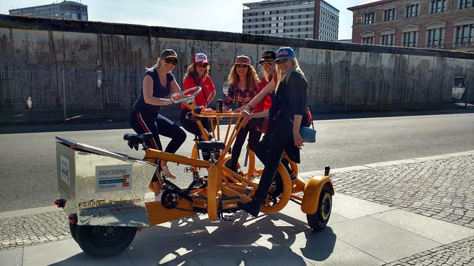 Berlin : Guided Private Sightseeing Tours with Funbikes, Teambikes - Checkpoint Charlie and Berlin’s divided past