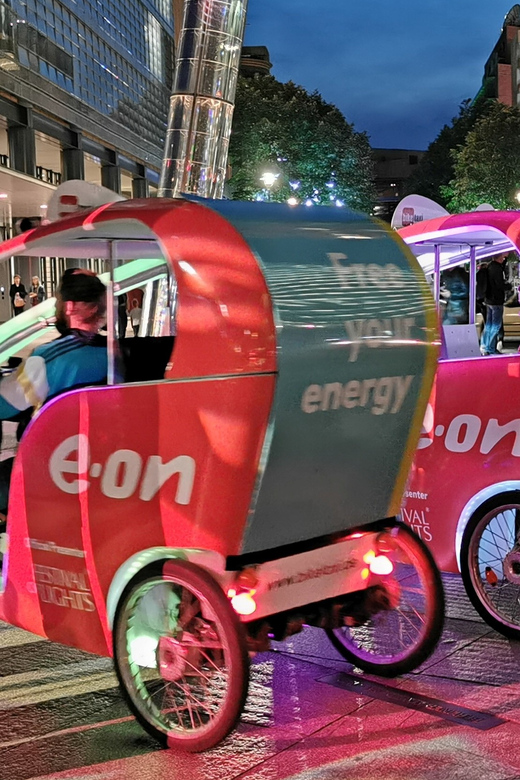 Berlin: Illuminated Berlin by Bike Taxi - Potsdamer Platz and Berlin’s modern glow