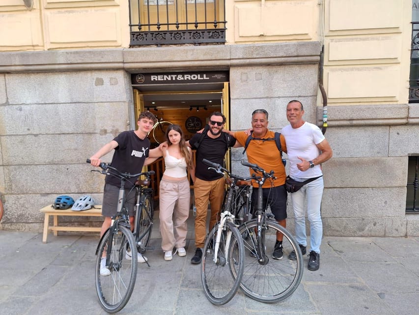 Best of Madrid: 3-Hour Guided Bike Tour in Small Groups - Almudena Cathedral and the Royal Palace viewpoint