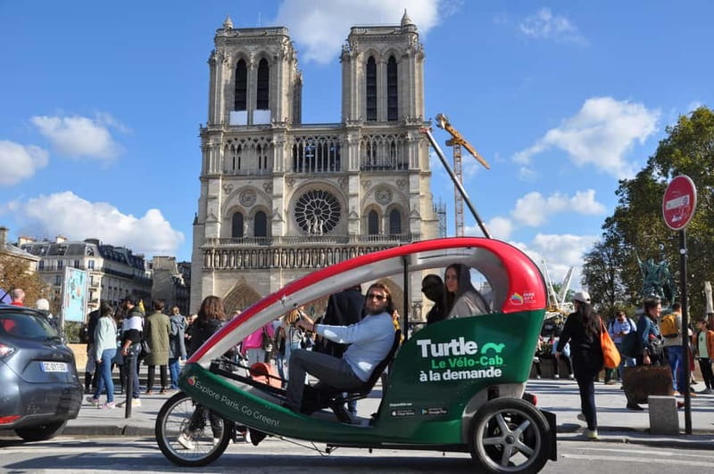 Best of Paris Private Rickshaw bike Tour with guide - Key points at a glance