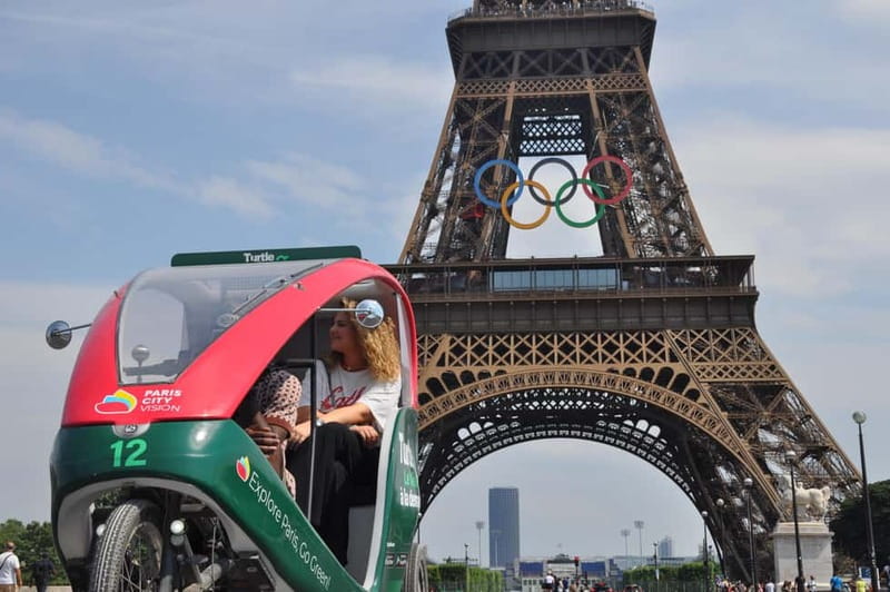 Best of Paris Private Rickshaw bike Tour with guide - The Left Bank: La Sorbonne, the Pantheon, and Luxembourg Gardens