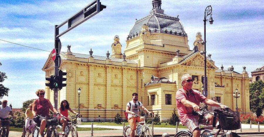 Best of Zagreb: 4-Hour Cycling Tour - New Zagreb and the city’s changing life