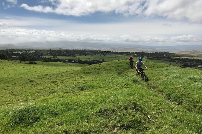 Big Island Mountain Biking on Anna Ranch - Getting fitted with the bike and safety gear