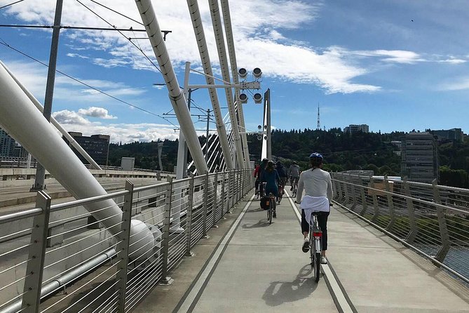 Bike Around Portland Oregon: Art, Culture, Bridges, Poetry - Light rail art and the Solterra Building