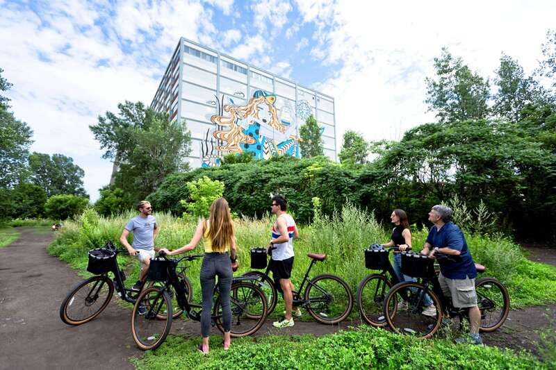 Bike/E-bike tour Plateau,MileEnd, Jean-Talon Market by Fitz - How difficult is the ride?