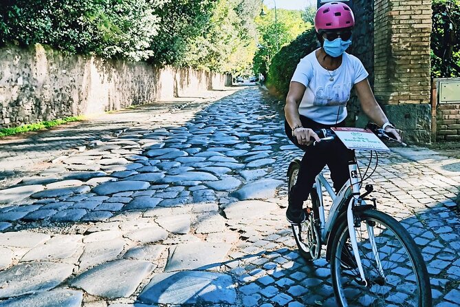 Bike Rental inside Appian Way Regional Park - The first stretch of Via Appia Antica