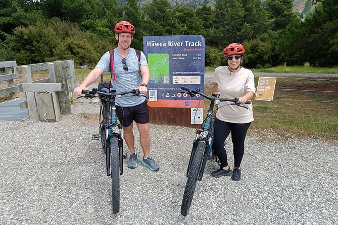 Bike the Wanaka and Hawea Trails - Riding beside Lake Hawea and the Clutha River