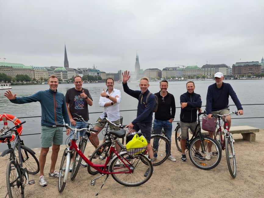 Bike tour around the Alster - Celebs, water, and nature - Stadtpark, the Stadtparksee, and a break from the water