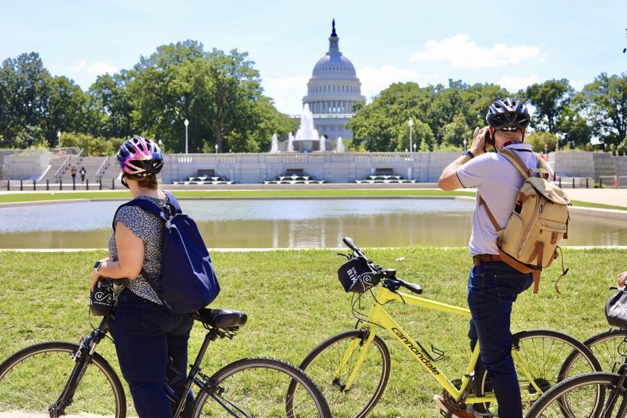 Bike Tour: Capitol Hill, Lincoln Memorial, National Mall - Families, fitness, and comfort