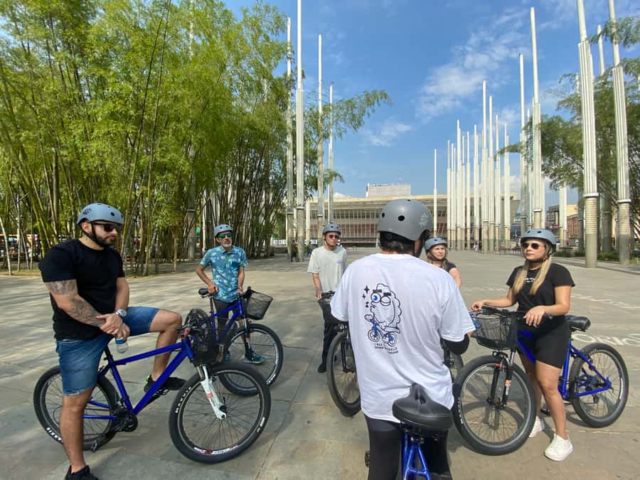 Bike Tour Medellin with Snacks and Local Beer - Follow the Medellín River Parks