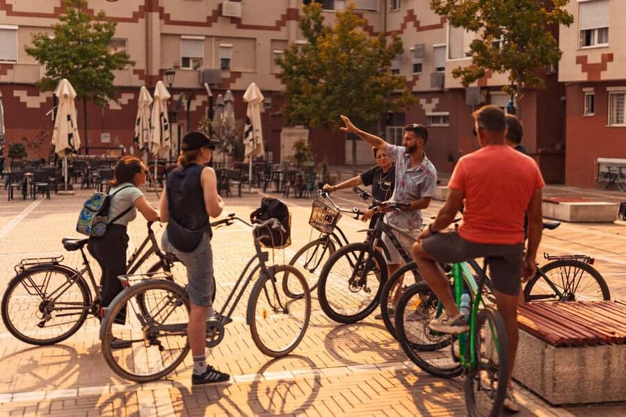 Bike Tour Tirana Highlights - Postbllok and the memory of communism