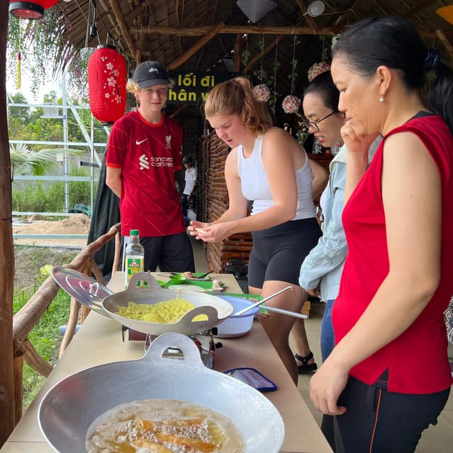 Biking and cooking class in the rural tour at Can Tho - A fruit garden with local color