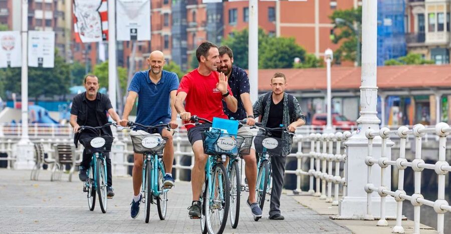 Bilbao: Guided Highlights Small Group or Private E-Bike Tour - Starting Where Bilbao Took Shape